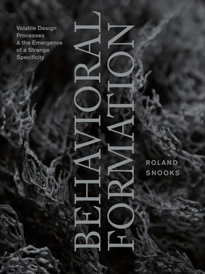 cover image of Behavioral Formation